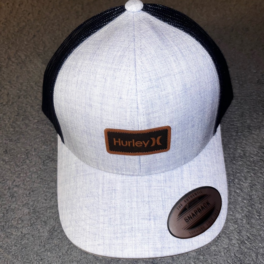 Hurley Gray Snapback Hat